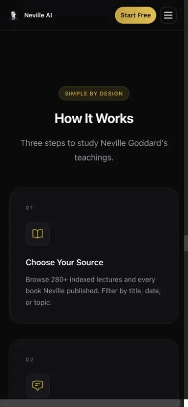 Auth Password Reset screen in Neville AI